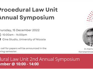 Procedural Law Unit 2nd Annual Symposium
