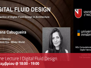 Online Lecture I Digital Fluid Design